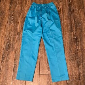High Waisted Baby Blue Vintage Pant